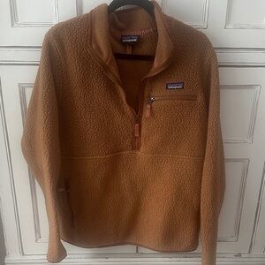 Patagonia Tan Fleece Jacket